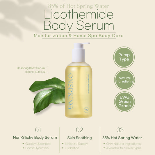 [Serum] Onspring Licothemide Body Serum | 300ml / 10.14fl.oz